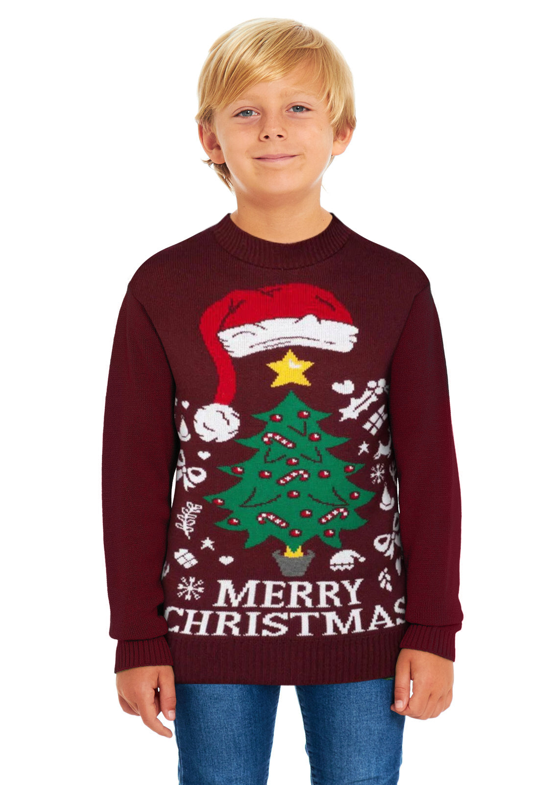 Santa Tree Wine Family Christmas Jumper – Festive Fun for the Whole Family Featuring a playful Santa and tree design with wine glasses, this cozy jumper is perfect for celebrating the holidays together in style and warmth. Available in various sizes
