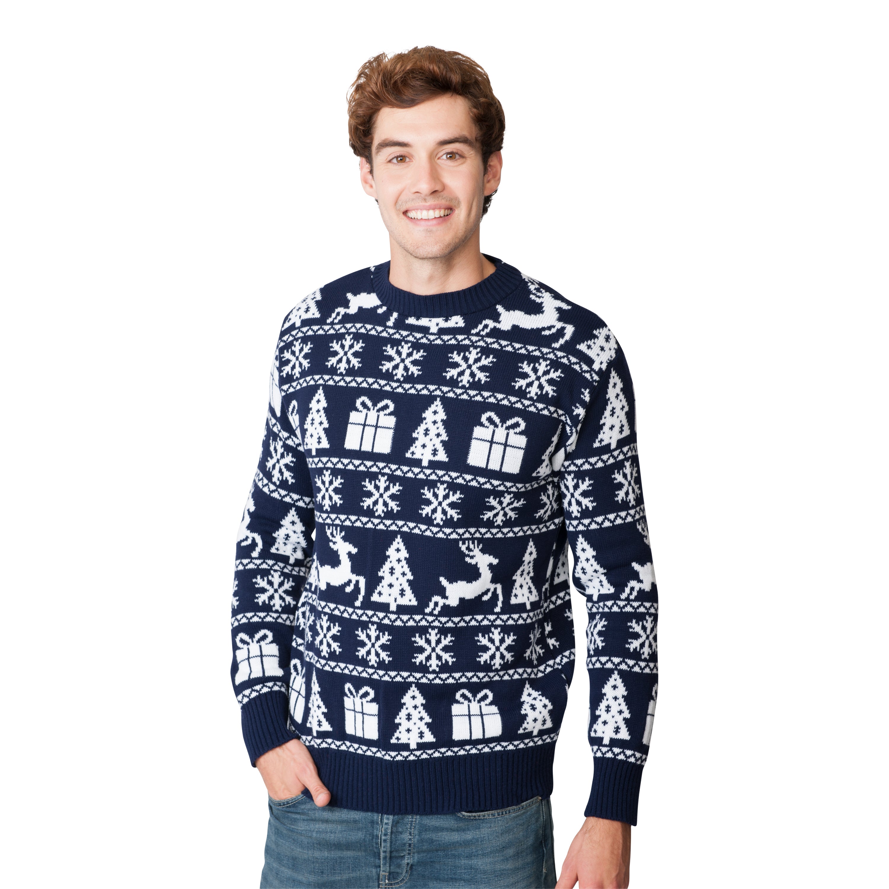 Fairisle Presents Navy