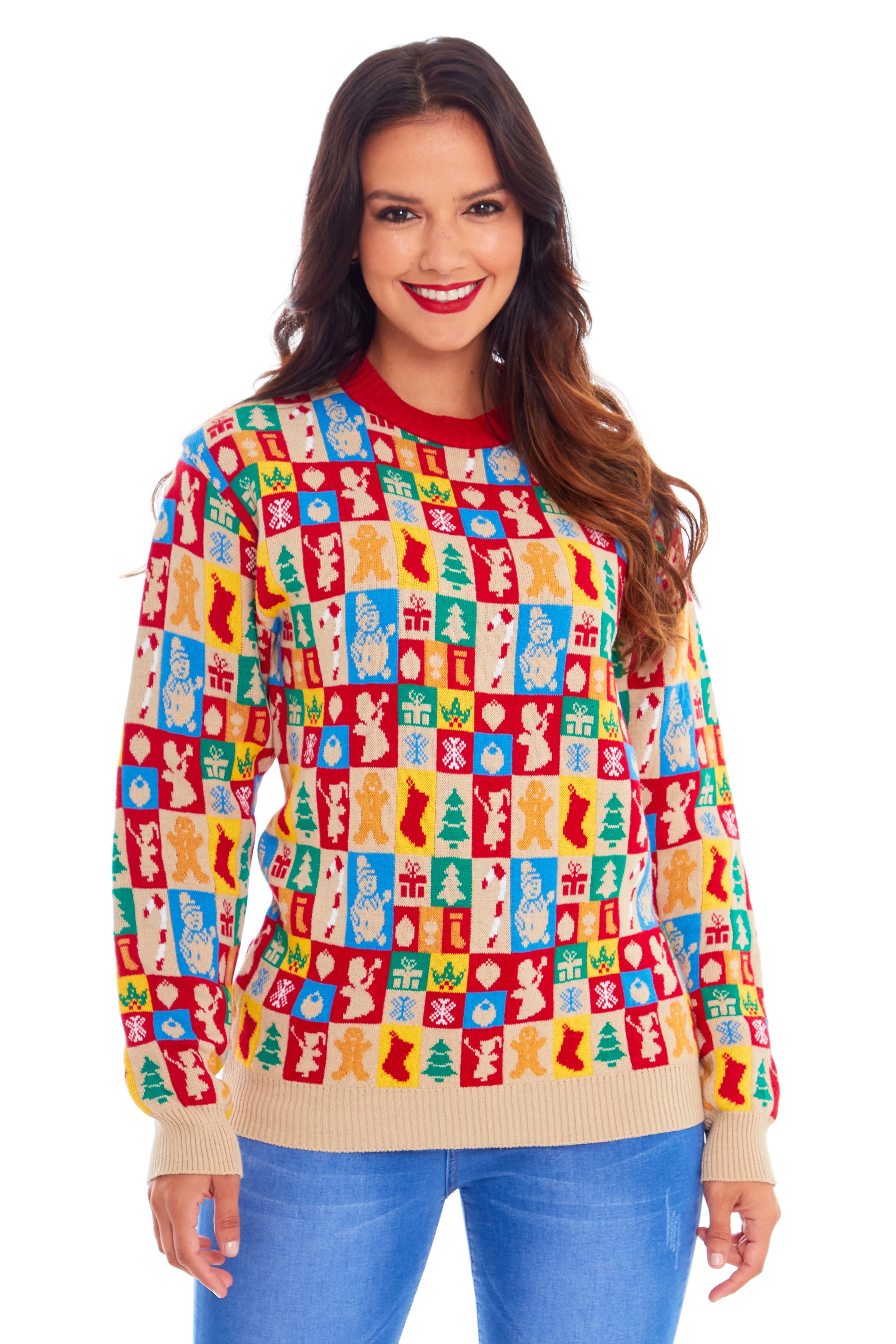 Ladies Advent Christmas Jumper