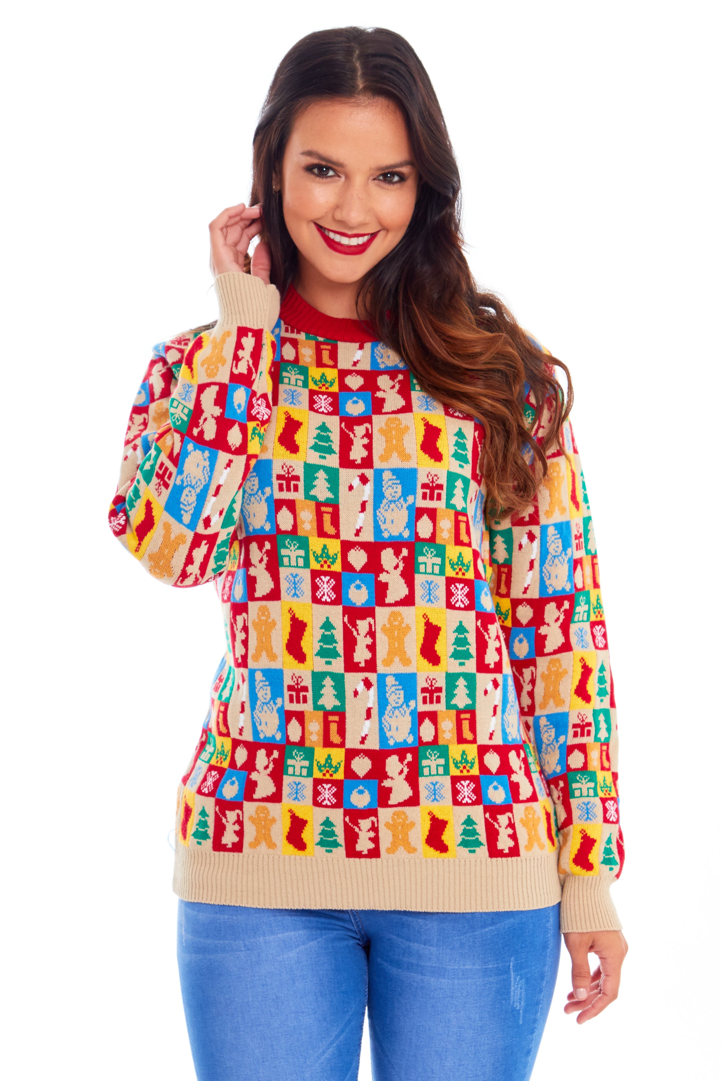 Ladies Advent Christmas Jumper