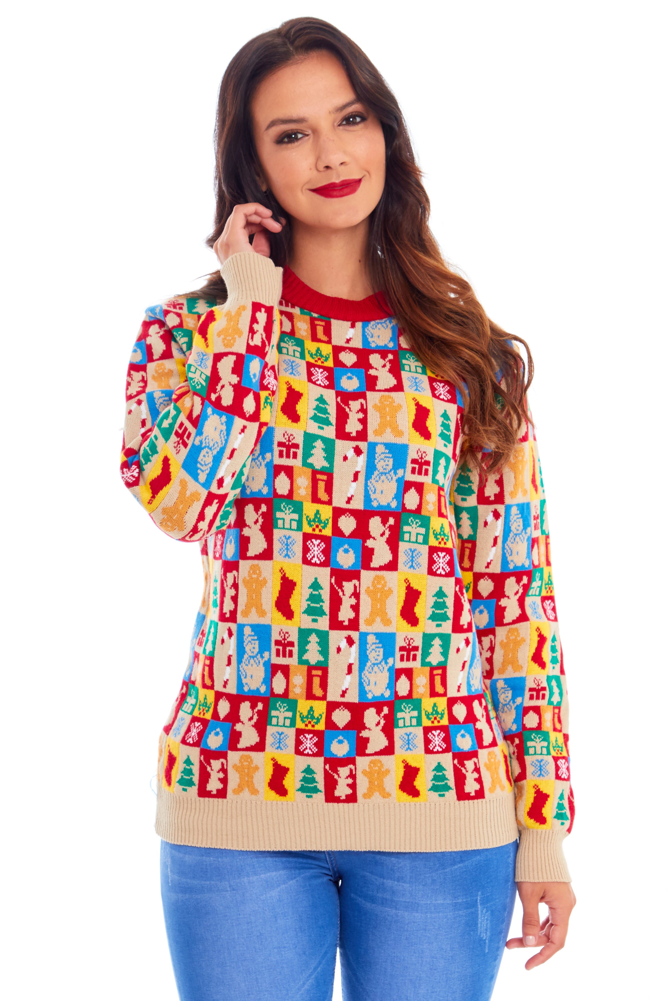 Ladies Advent Christmas Jumper