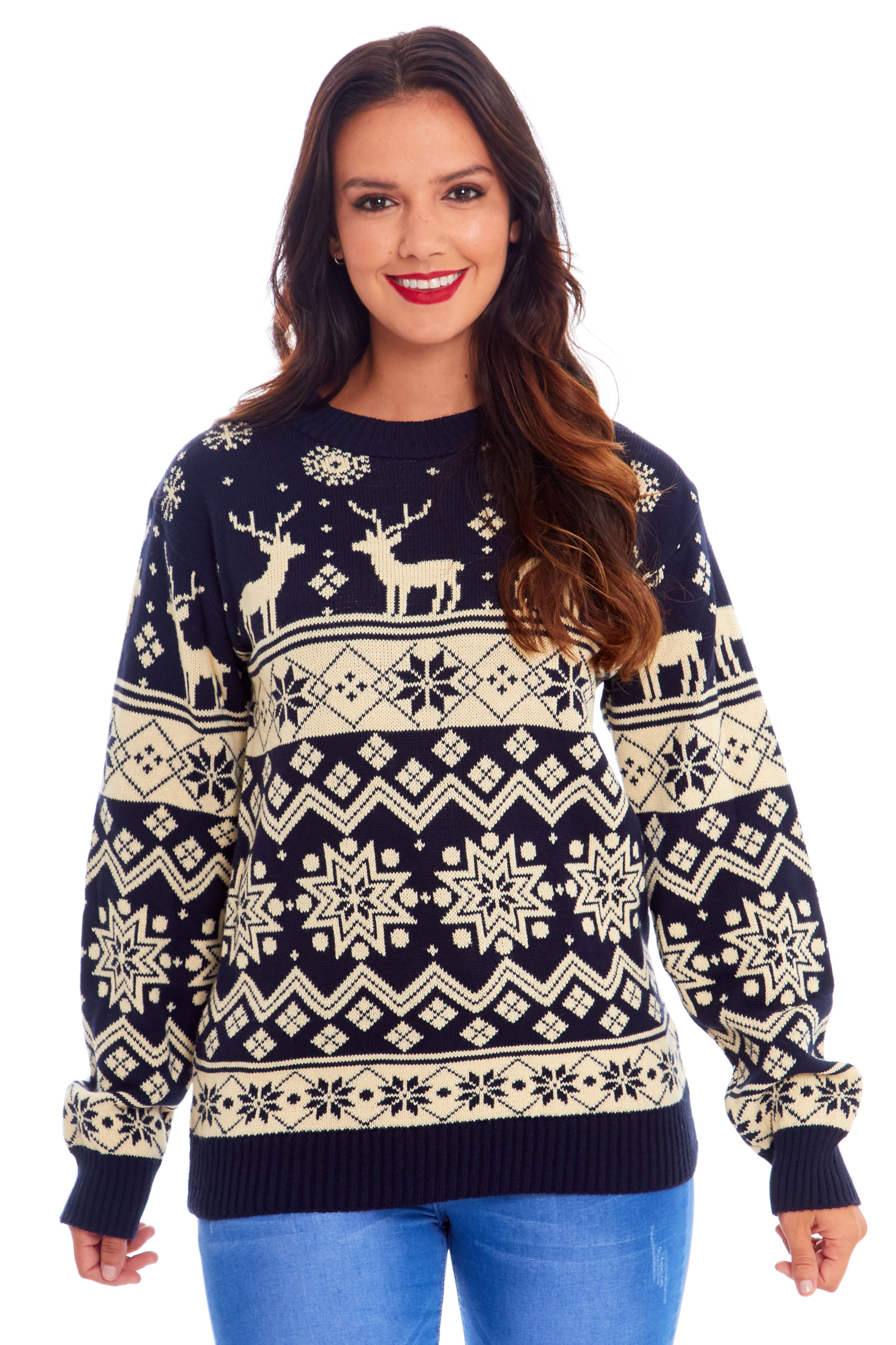 Nordic Cream Christmas Jumper