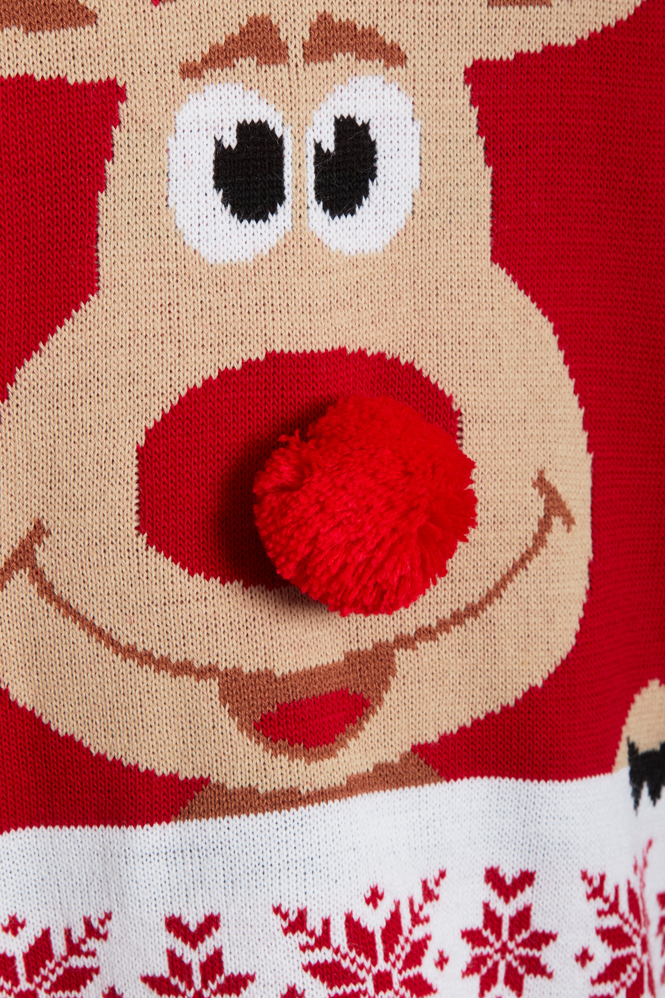 3D Kids Nose Red Plain