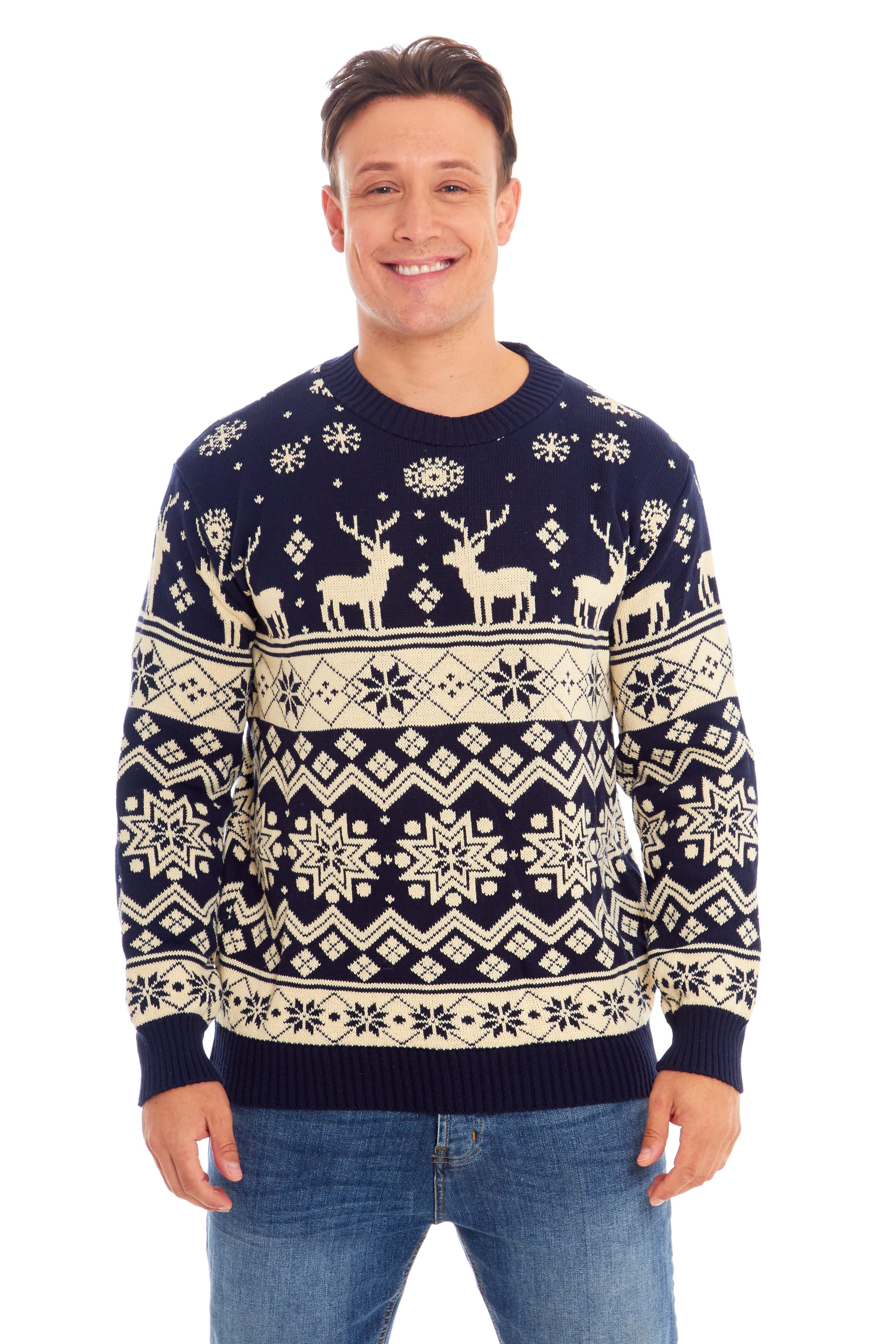 Nordic Cream Christmas Jumper