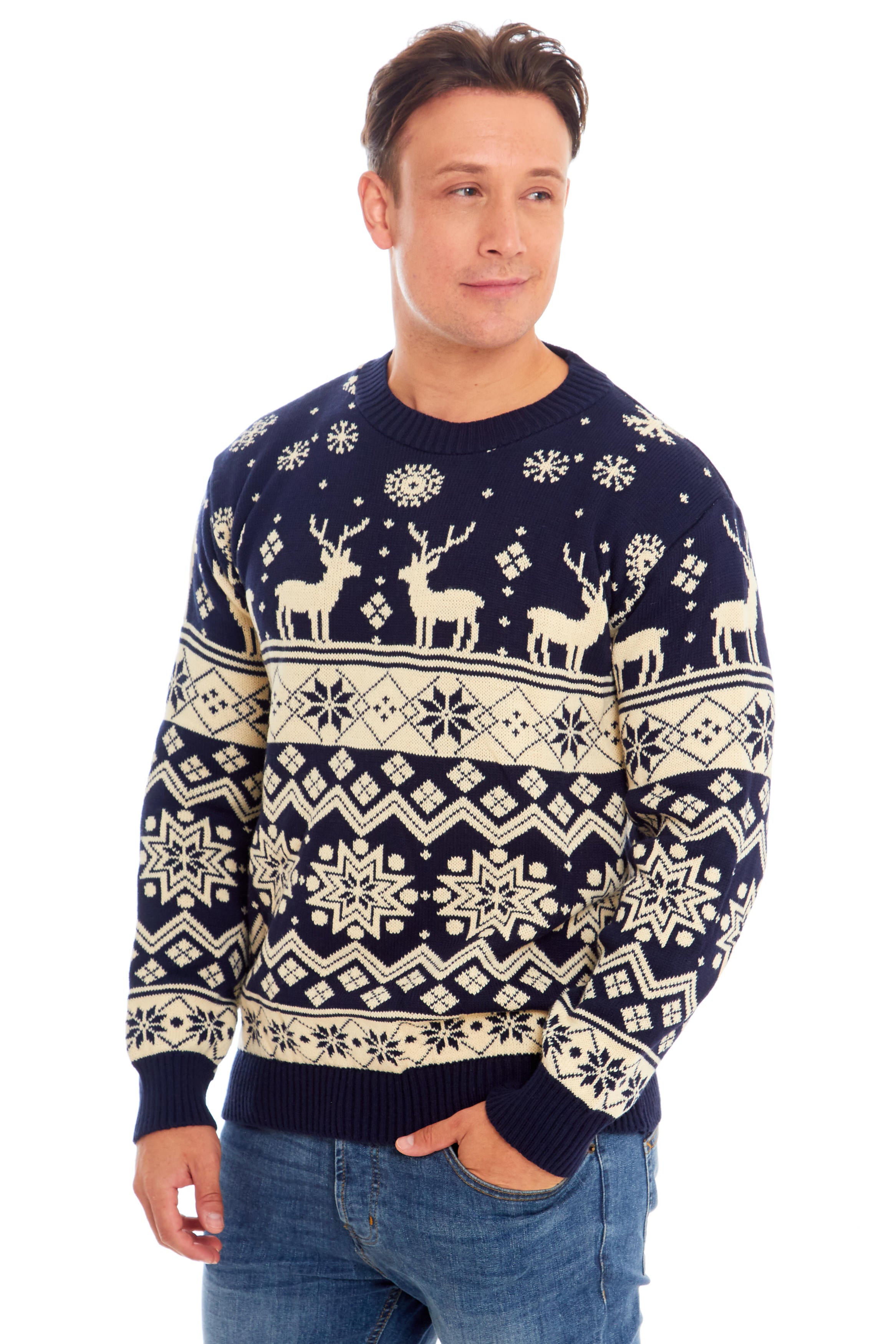 Nordic Cream Christmas Jumper