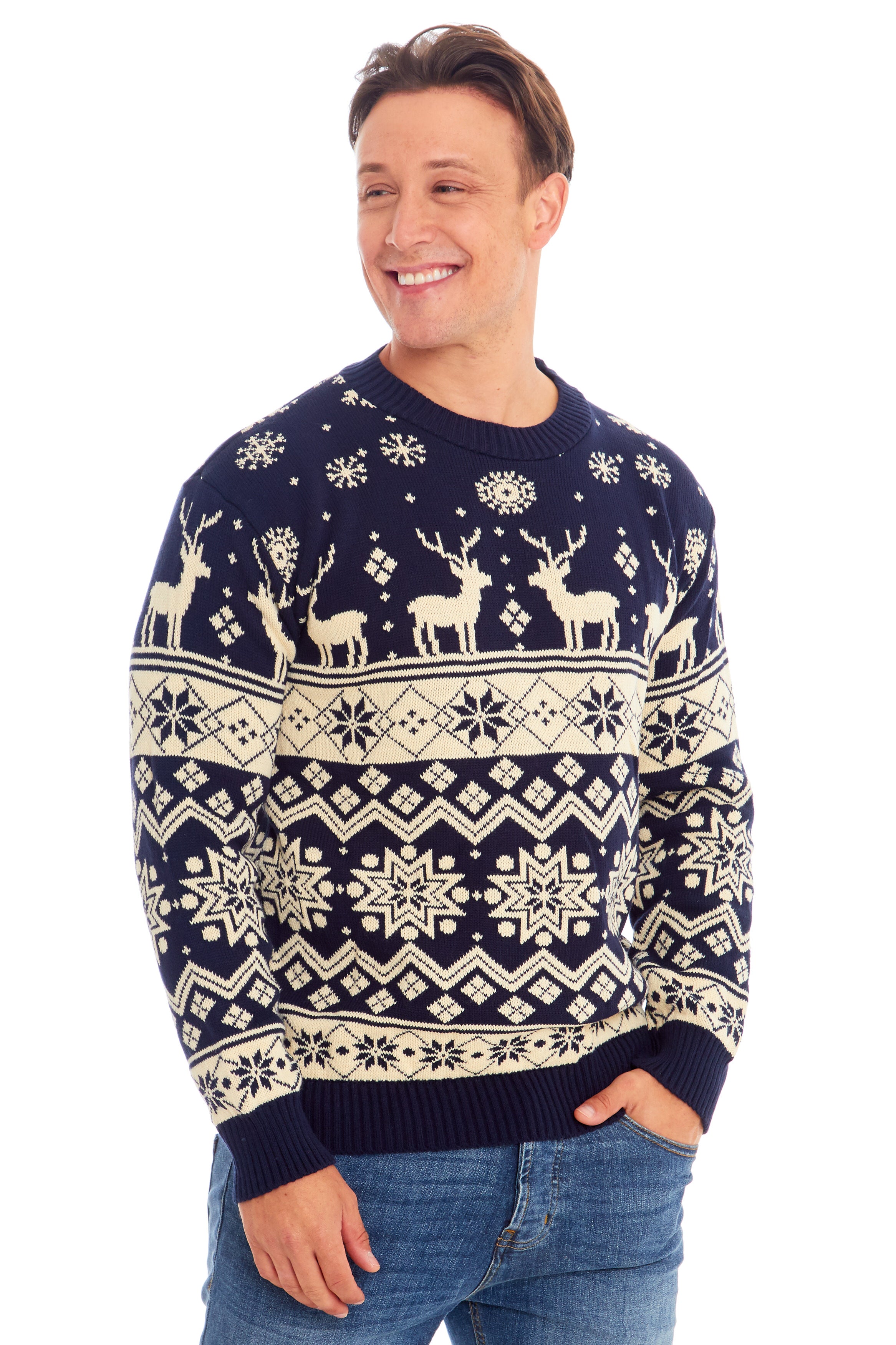 Nordic Cream Christmas Jumper