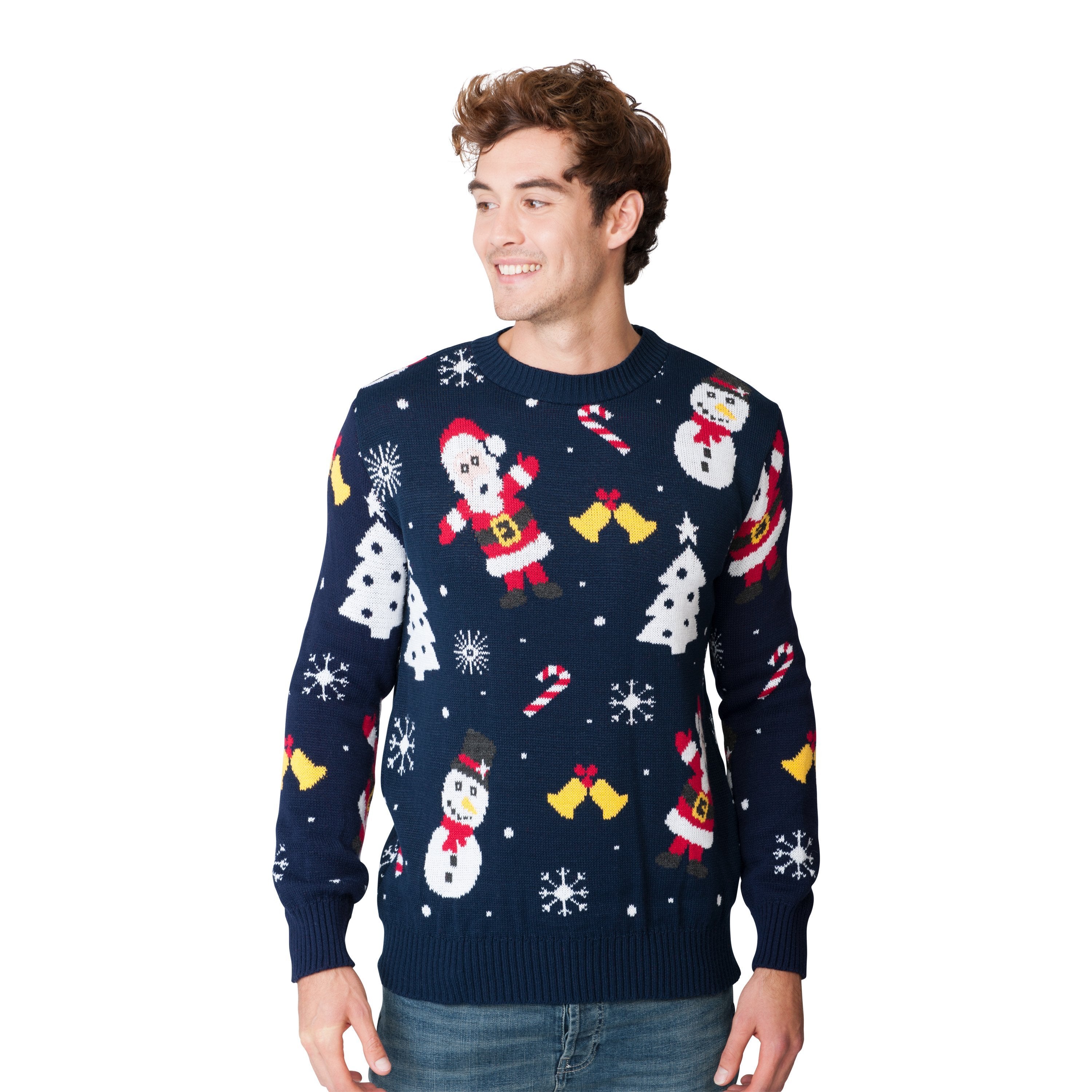 Santa Jingle Navy