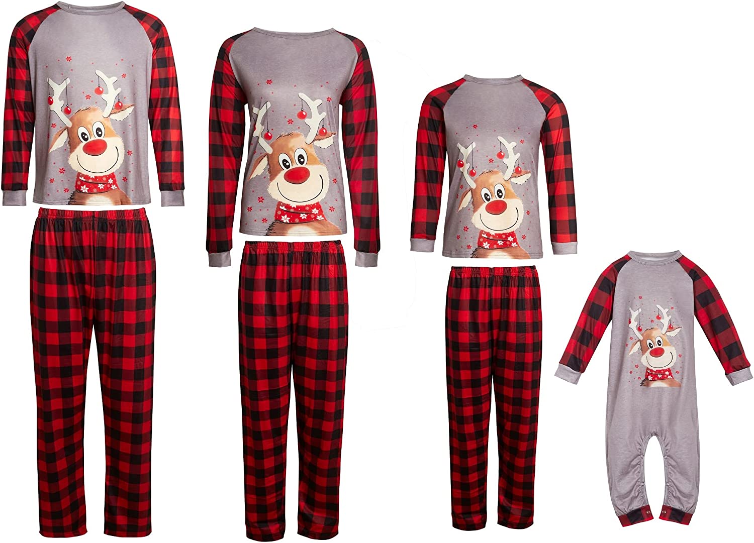 Christmas Pyjama Set Sleepwear Adults