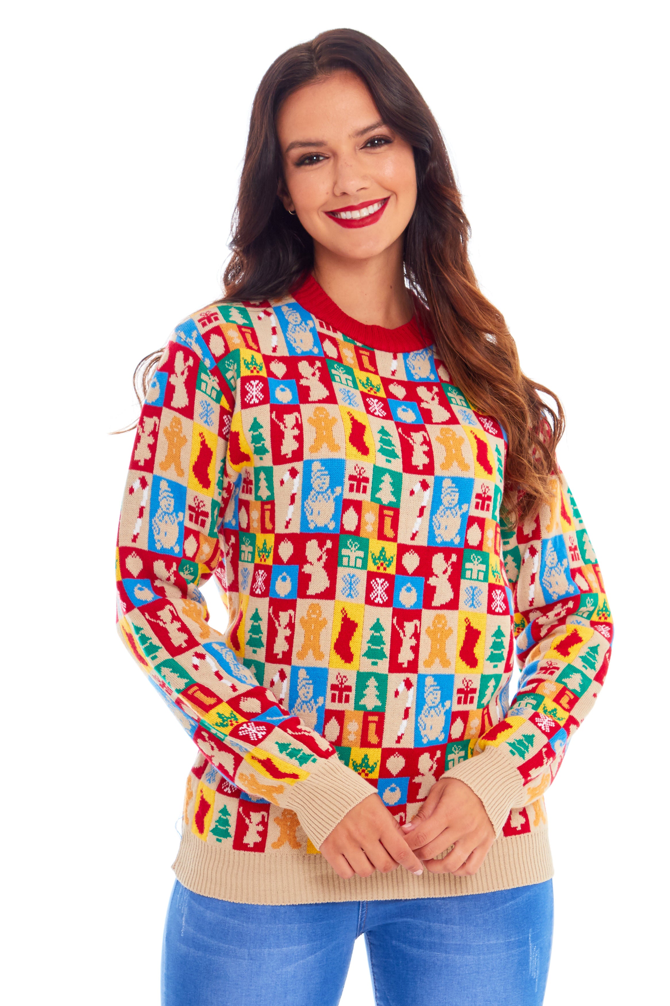 Ladies Advent Christmas Jumper