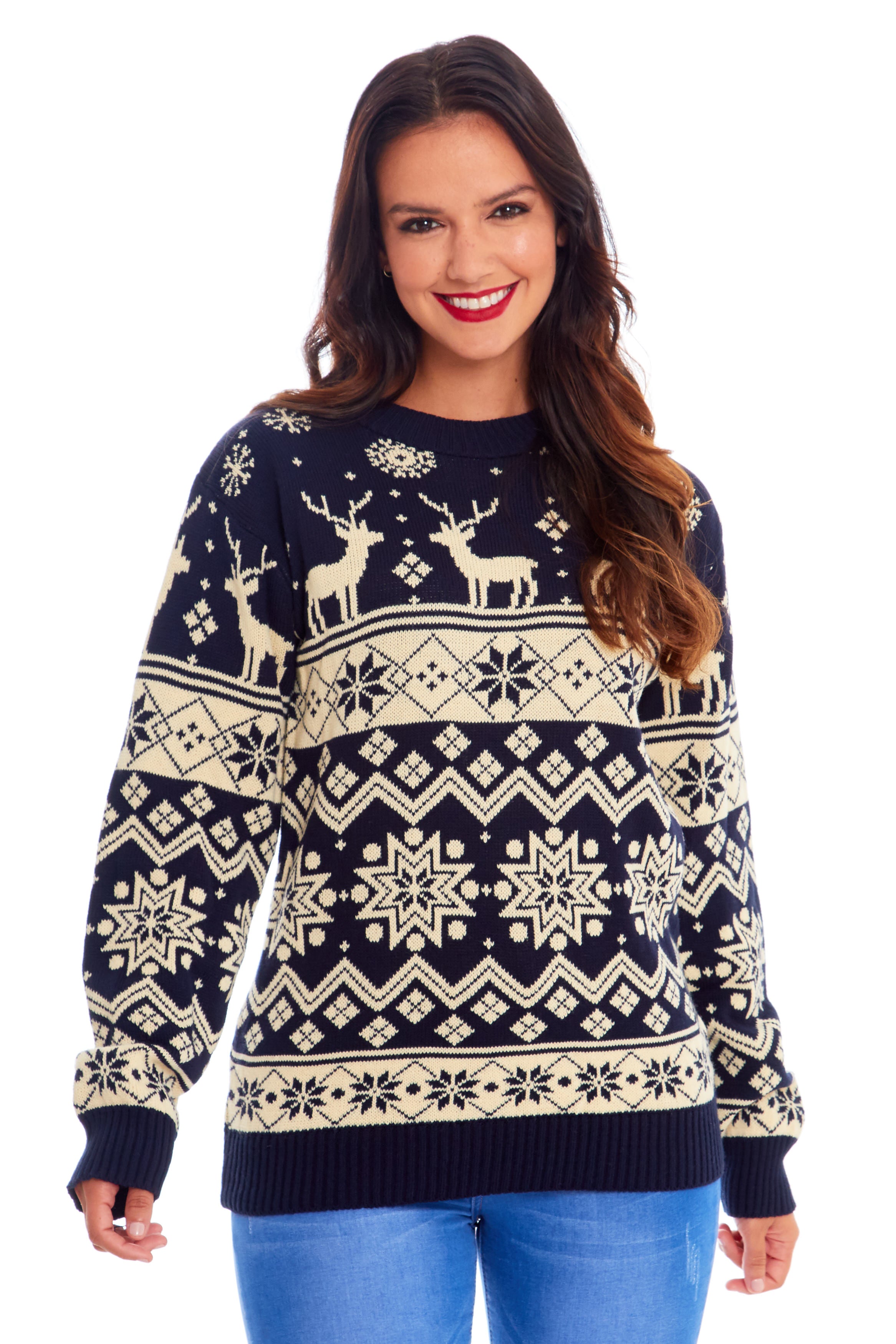 Nordic Cream Christmas Jumper