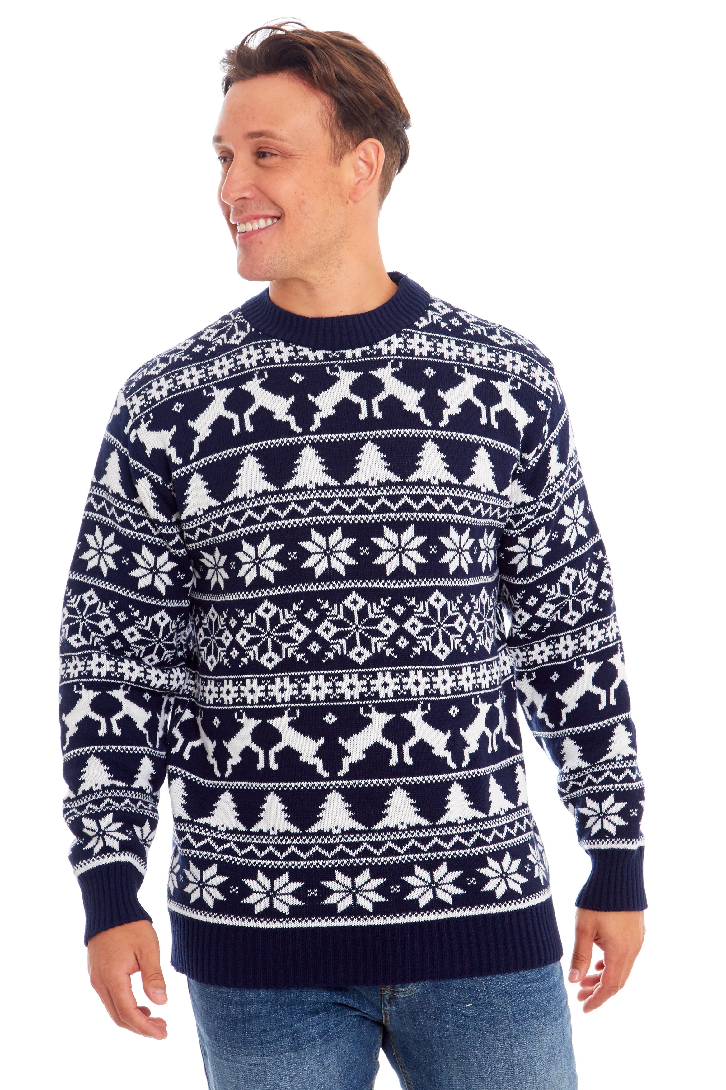 Nordic Snowflake Christmas Jumper